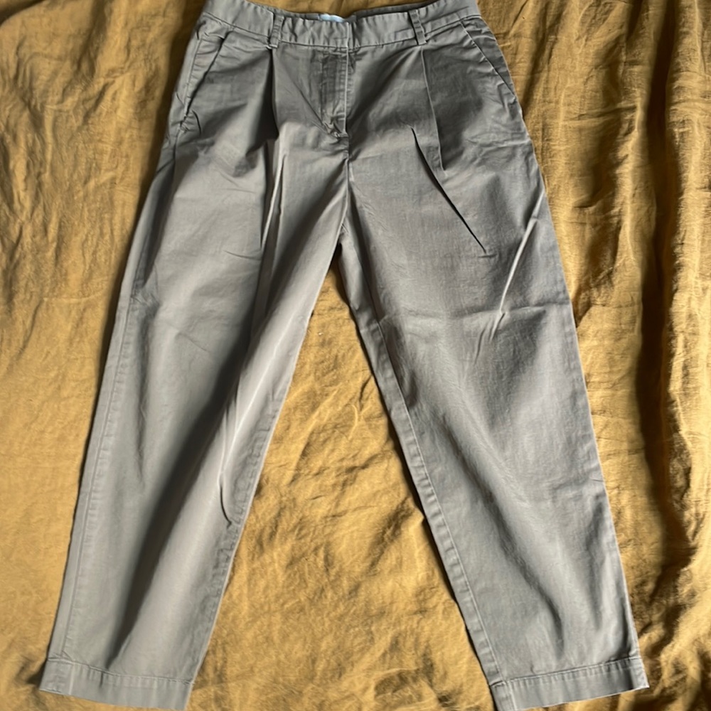 Everlane GREEN slouchy chino pant